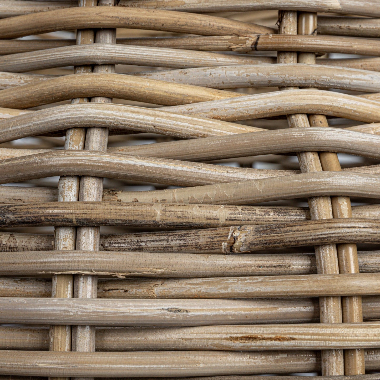 Hand-Woven Rattan Planters