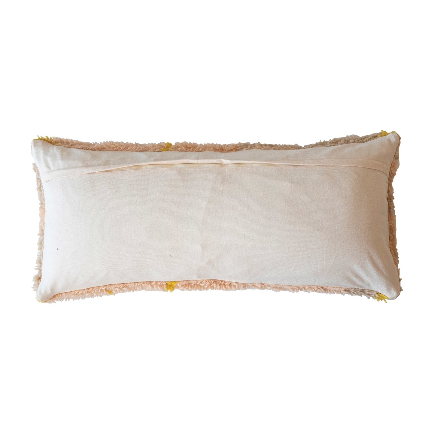 36in New Zealand Wool Shag Lumbar Pillow