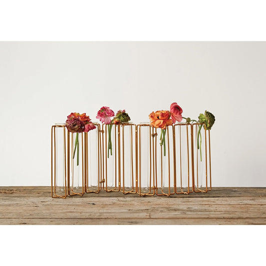 Jointed Test Tube Vase