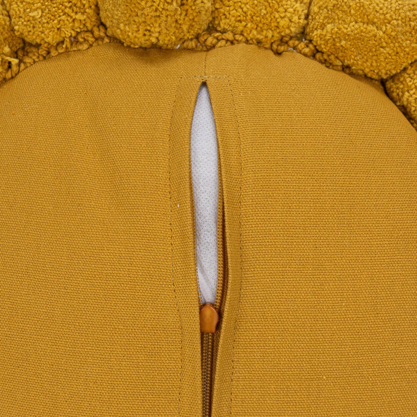 12in Tufted Sun Shaped Pillow