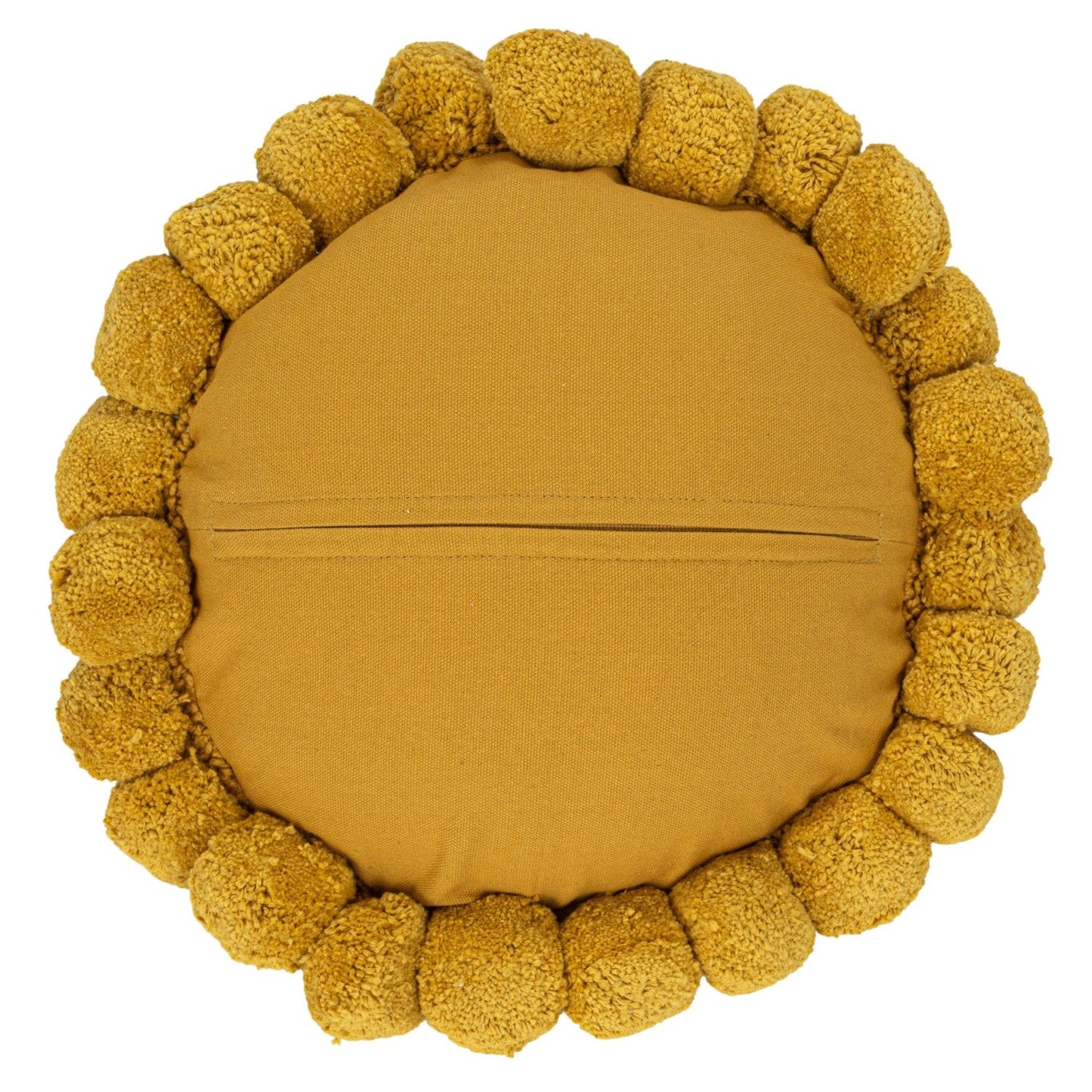 12in Tufted Sun Shaped Pillow