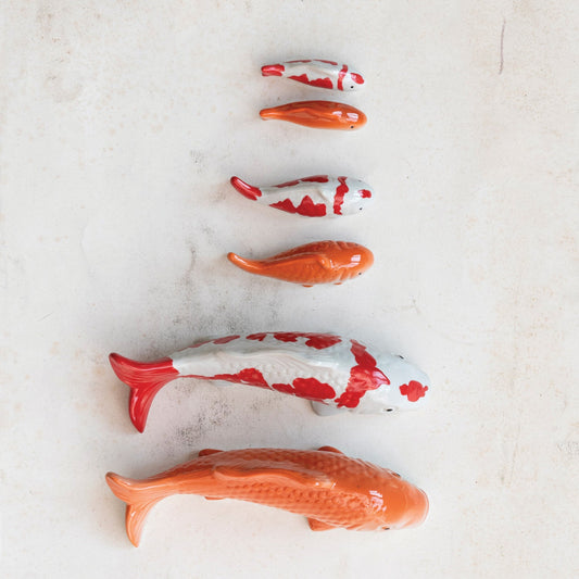 Floating Koi Fish